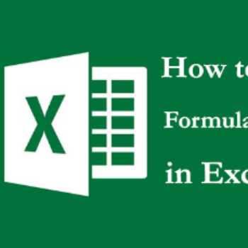 آموزش مخفی کردن فرمول ها در برنامه آفیس اکسل Excel