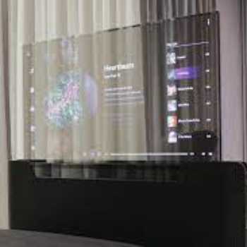 ال جی تلویزیون مفهومی شفاف 55 اینچ OLED را در CES 2021 به نمایش گذاشت